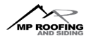 "MP Roofing and Siding logo."
